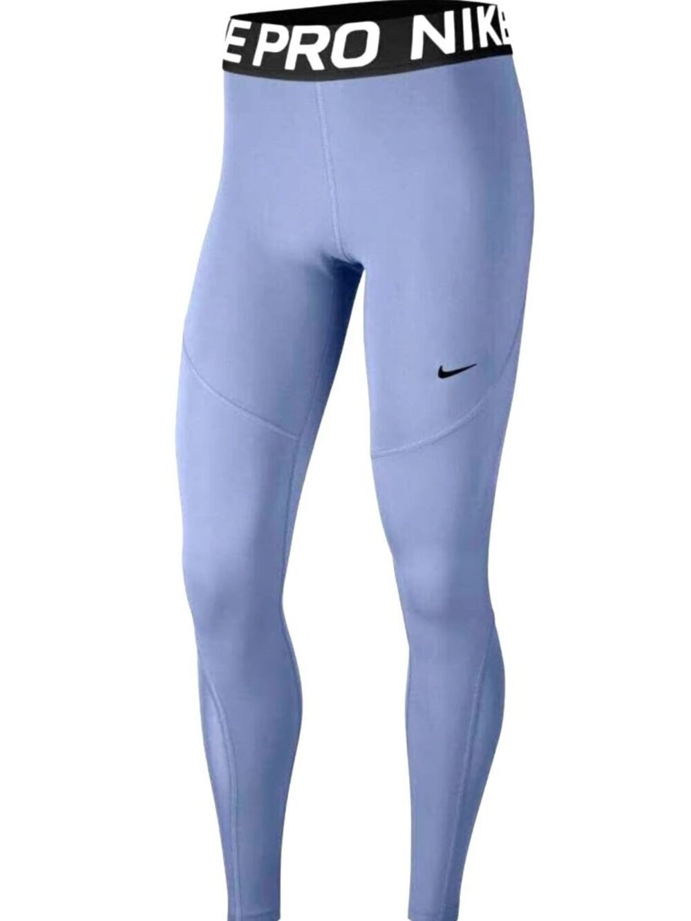 NIKE Pro Dri Fit Periwinkle Blue Full Length LeggingsWomen Size Medium